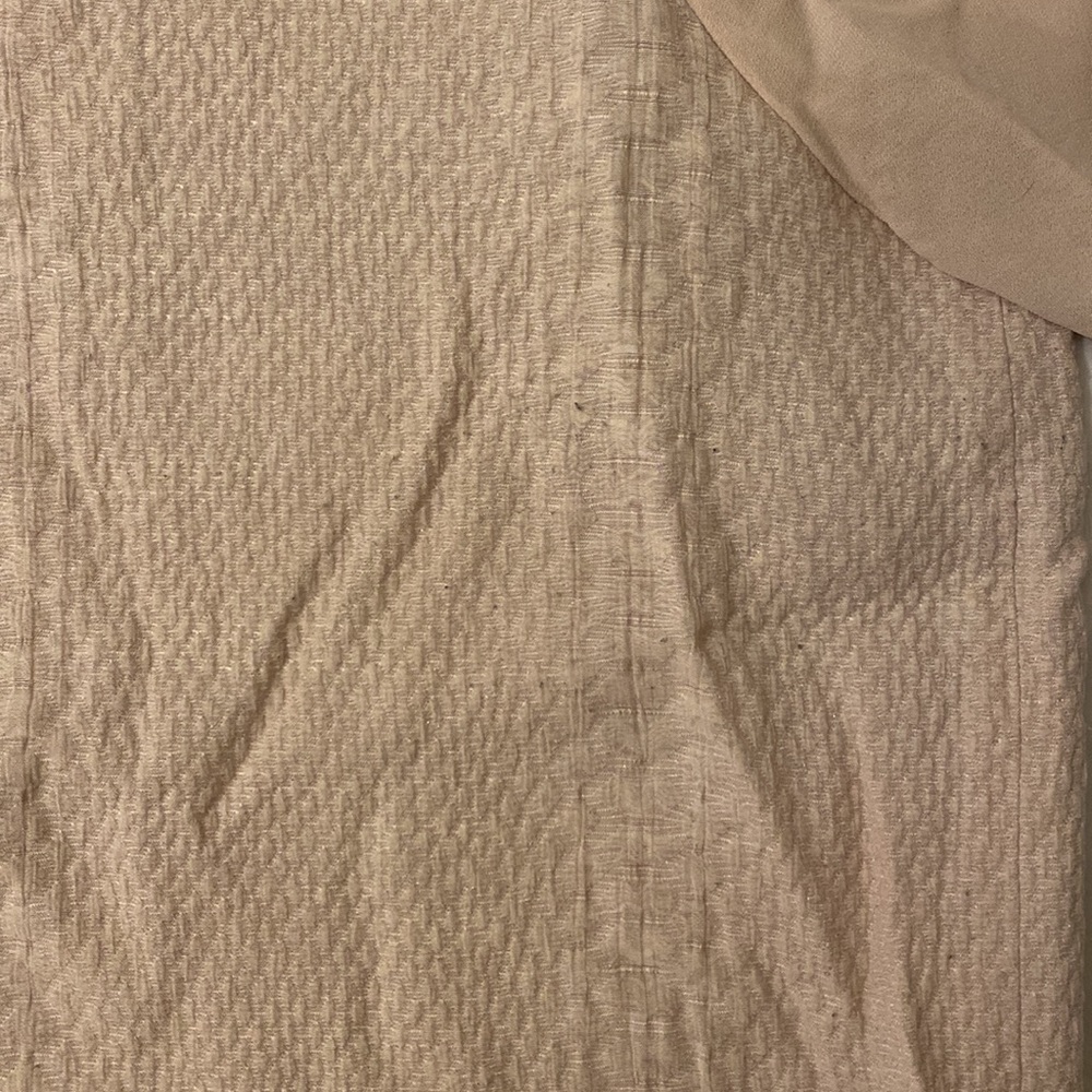 Vince Snakeskin Textured Short-sleeve Tunic Top - Picture 7 of 7